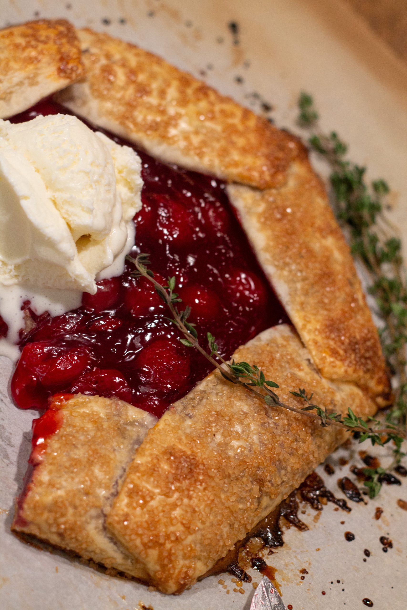 3 Ingredient Cherry Pie Tart