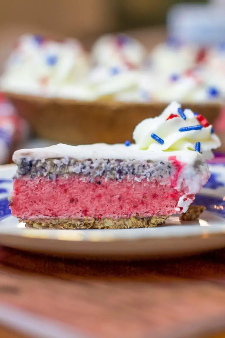 Berry Patriotic Ice Cream Pie