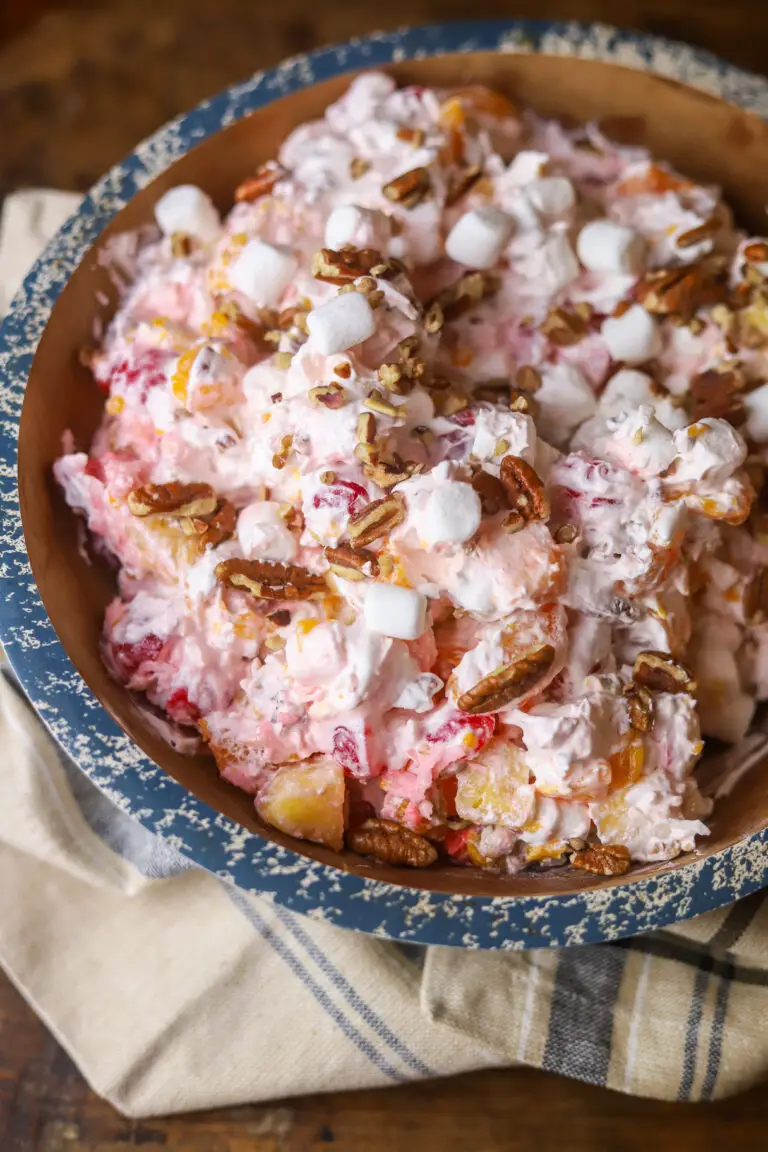 Old Fashioned Ambrosia Fruit Salad with Cool Whip