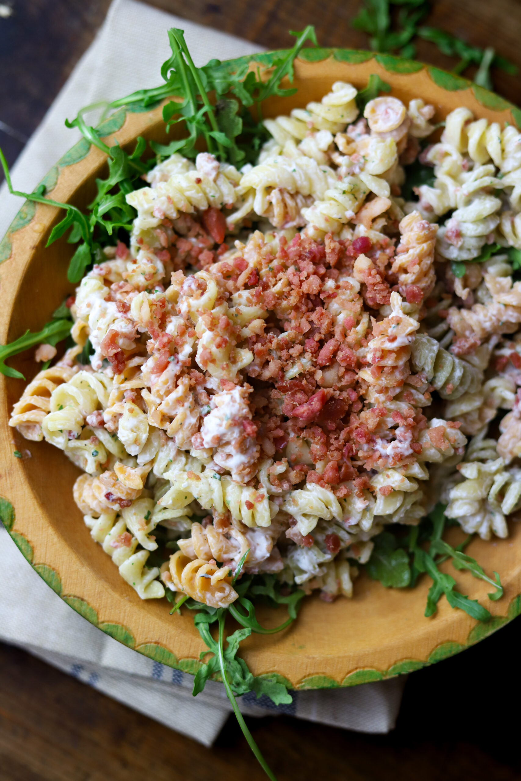 Bacon Ranch Pasta Salad