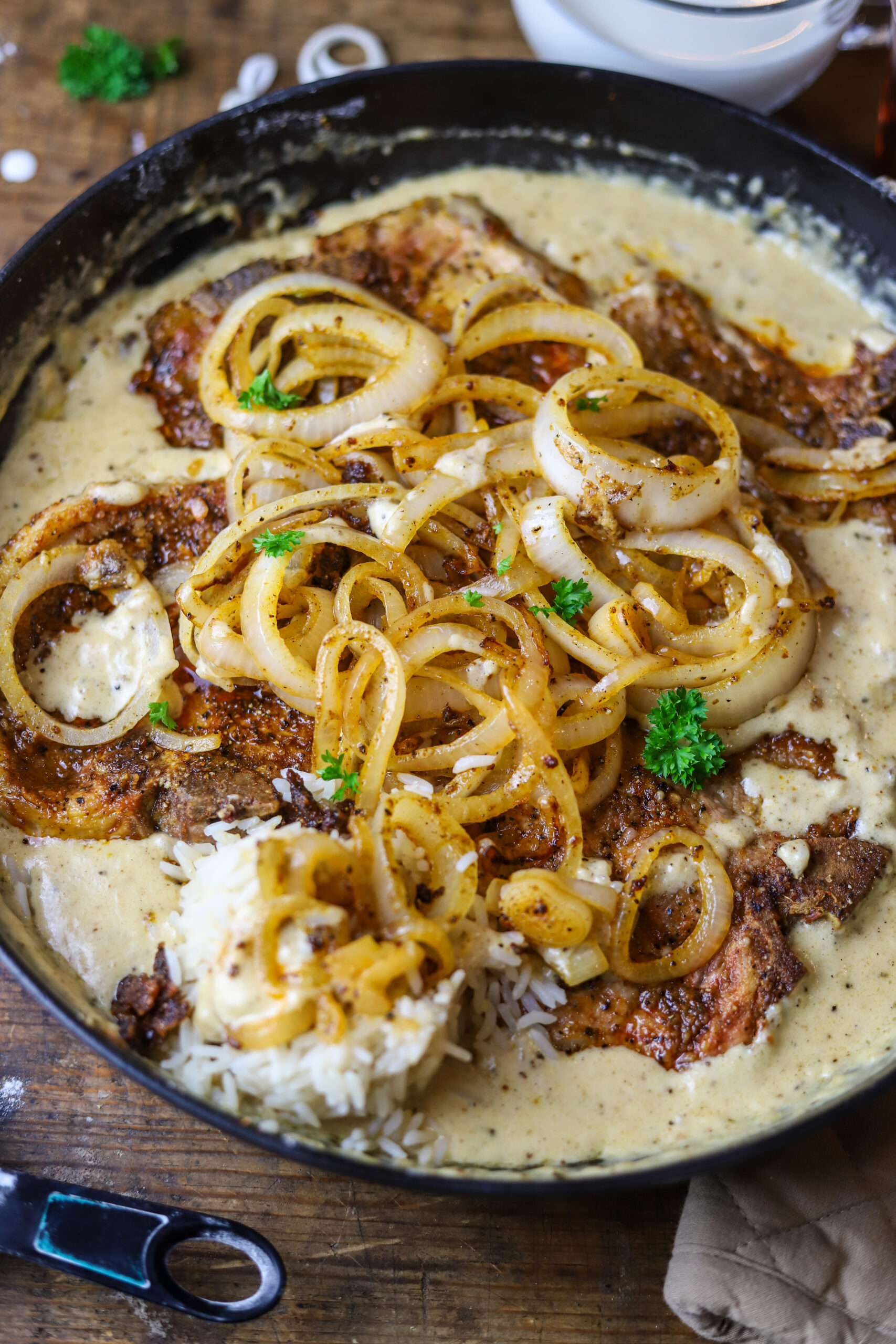 Country Smothered Pork Chops