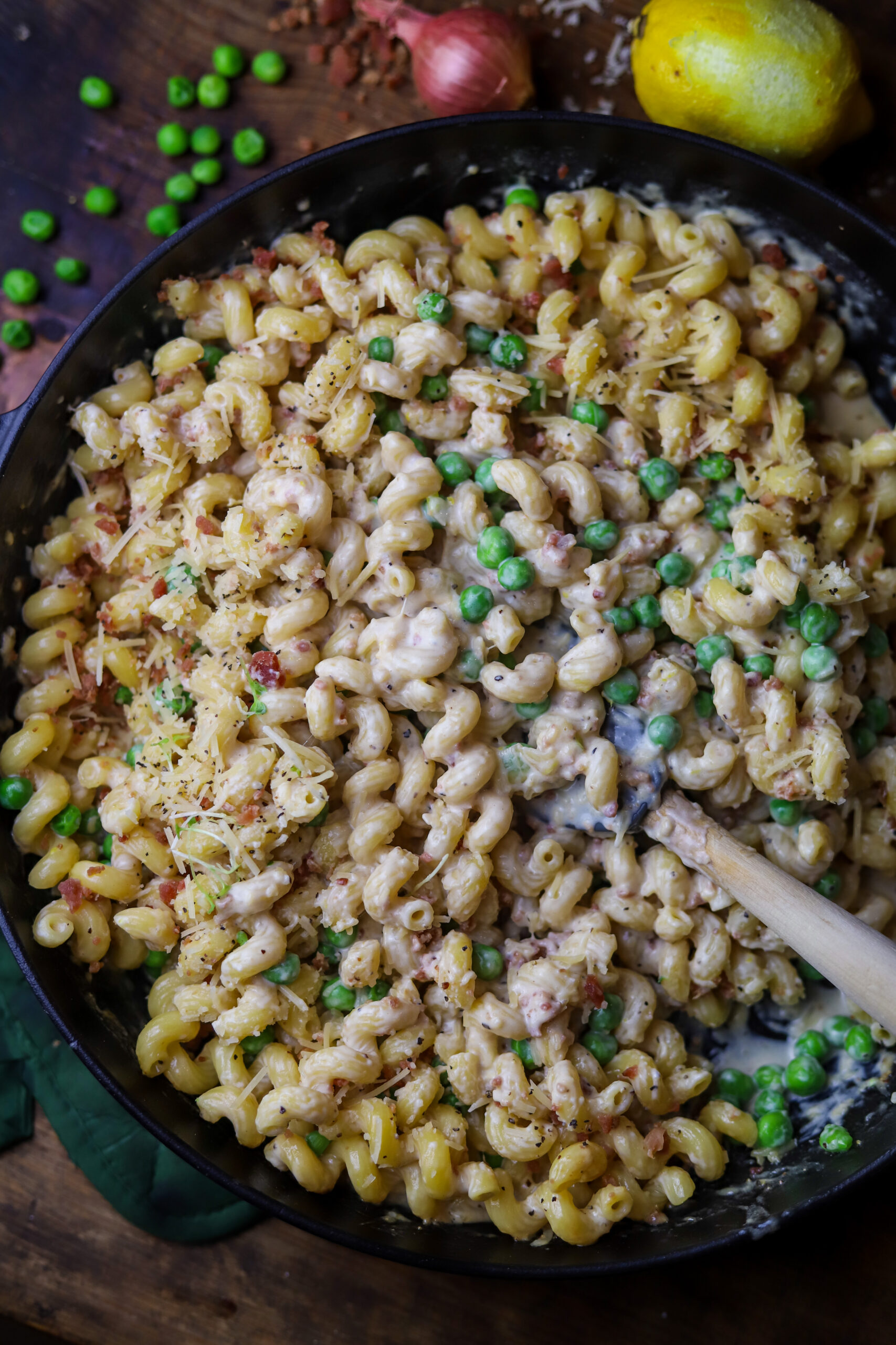 Fresh and Creamy Lemon Parmesan Pasta