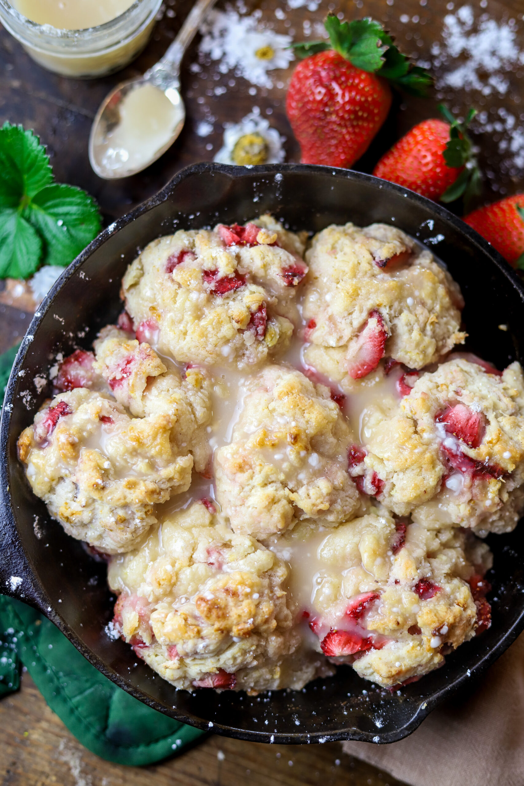 Strawberry Biscuits