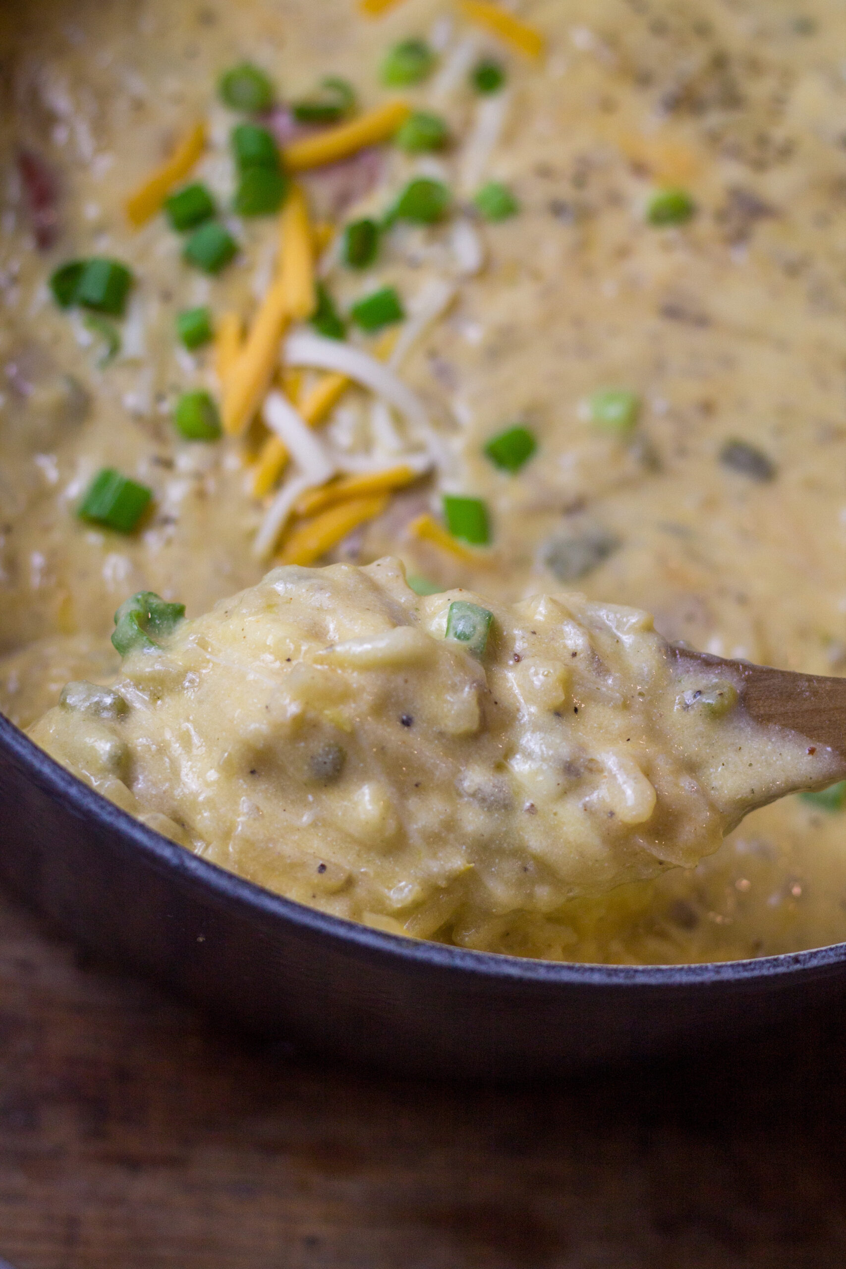 Cheesy Hashbrown Potatoes with Smoked Sausage