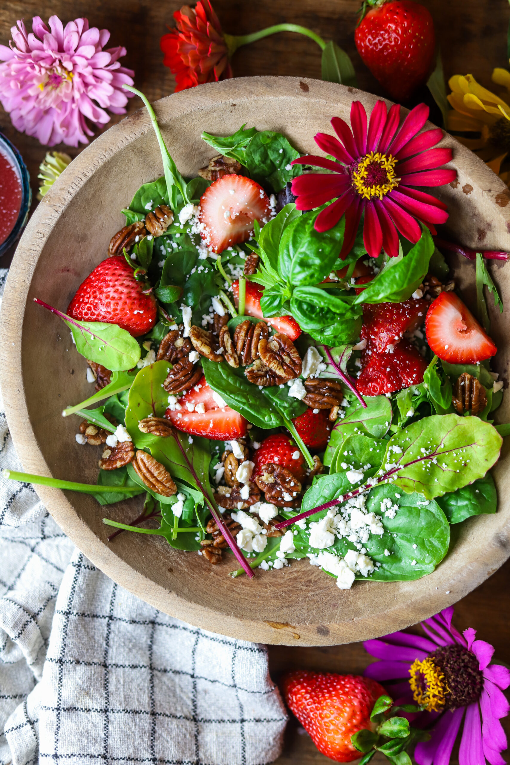 Summer Strawberry Feta Salad