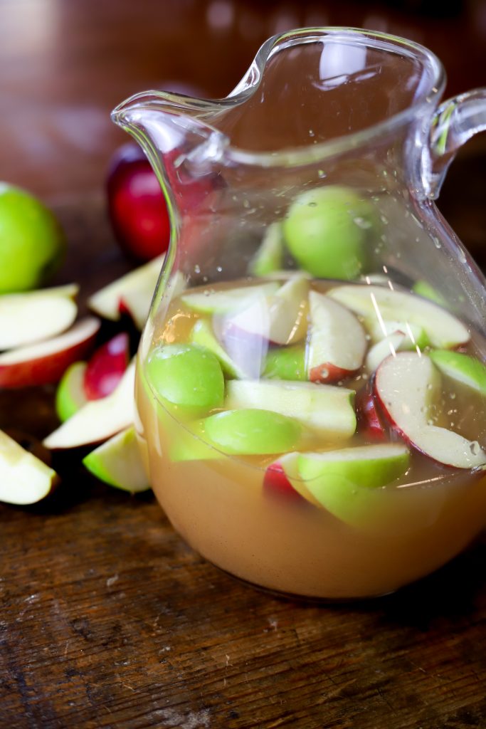 Indulge in the flavors of autumn with our Caramel Apple Mimosa, a must-try for any fall celebration.