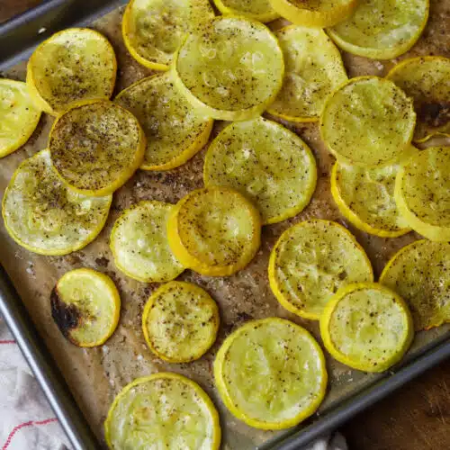 Roasted Yellow Squash