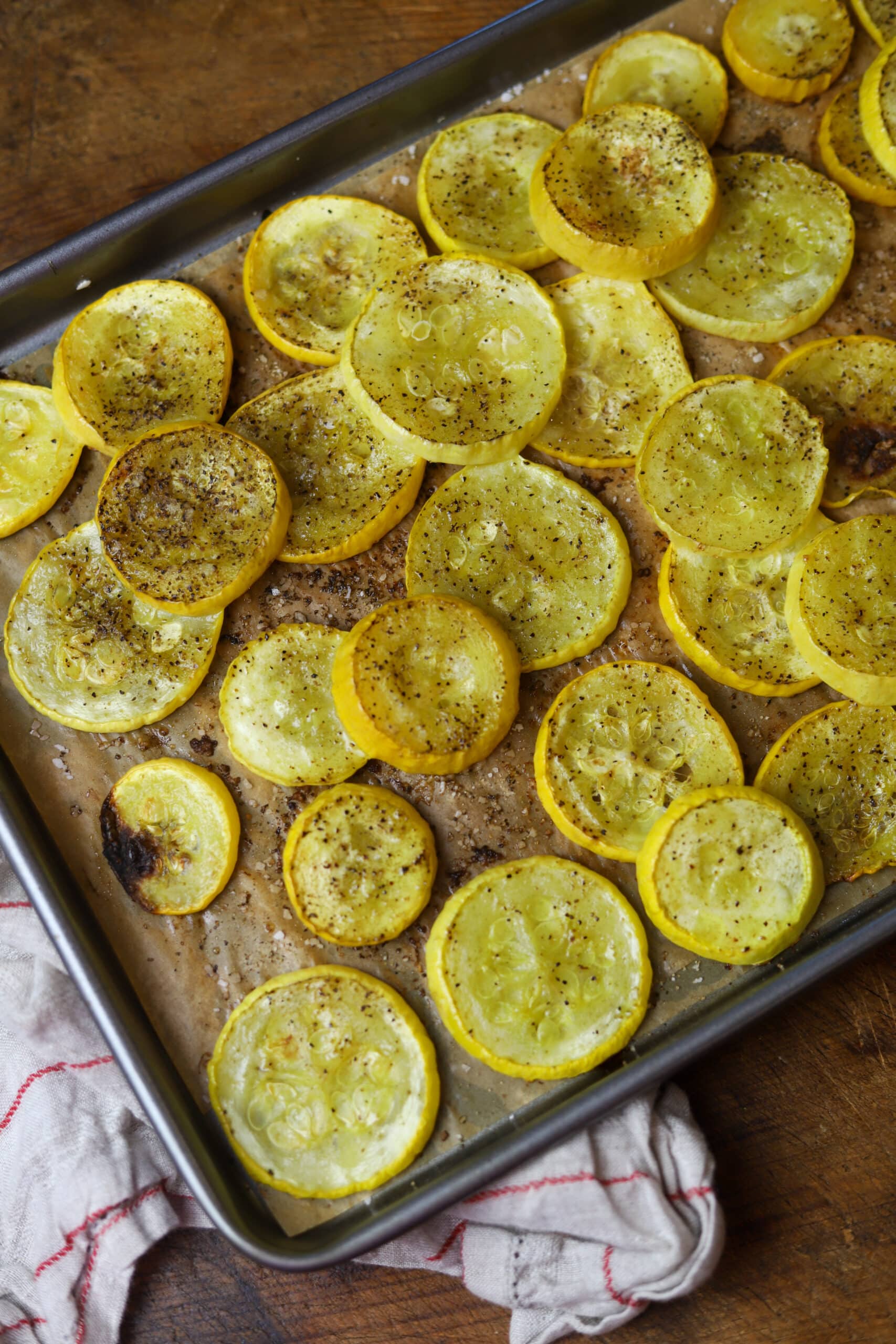 Quick and Easy Roasted Yellow Squash